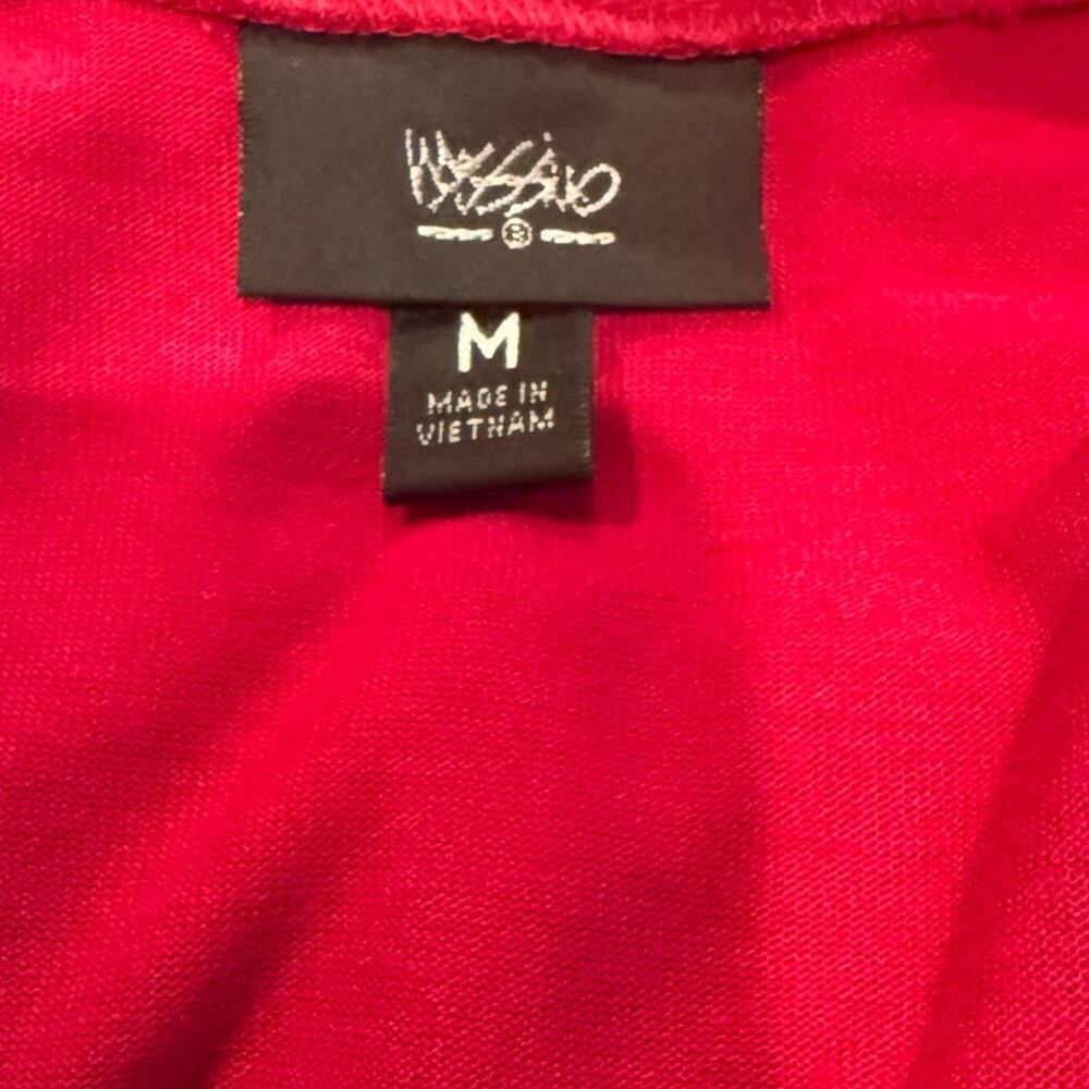 Mossimo Sleeveless Tunic Sequins Lightweight Tank Top Blouse M Fuchsia Pink - Picture 7 of 15